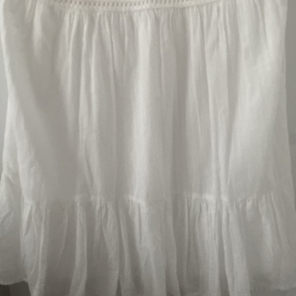 NWT Gap cotton sundress. White. Lined. Elastic in back PTP 20 in & stretches. XL - Picture 5 of 12
